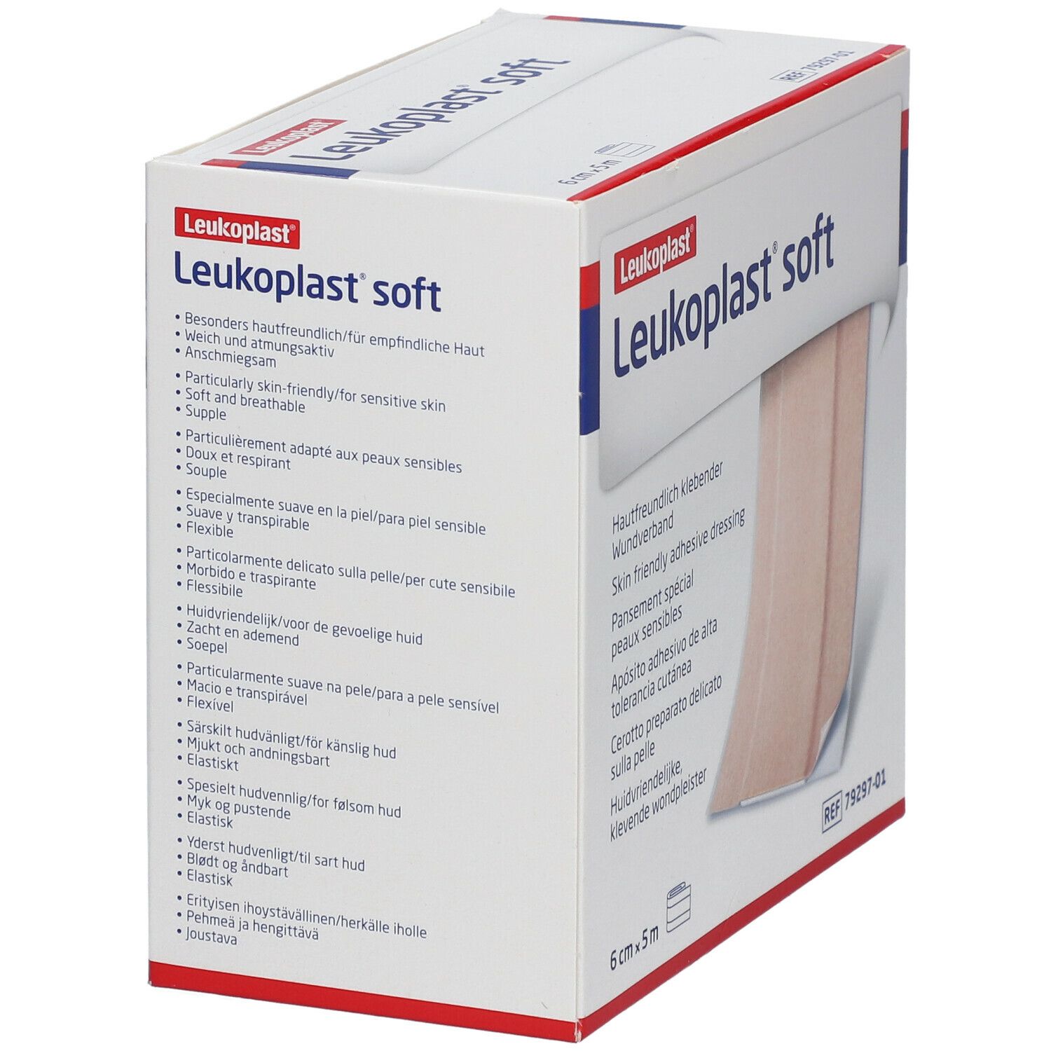 Leukoplast Soft 6 cm x 5 m