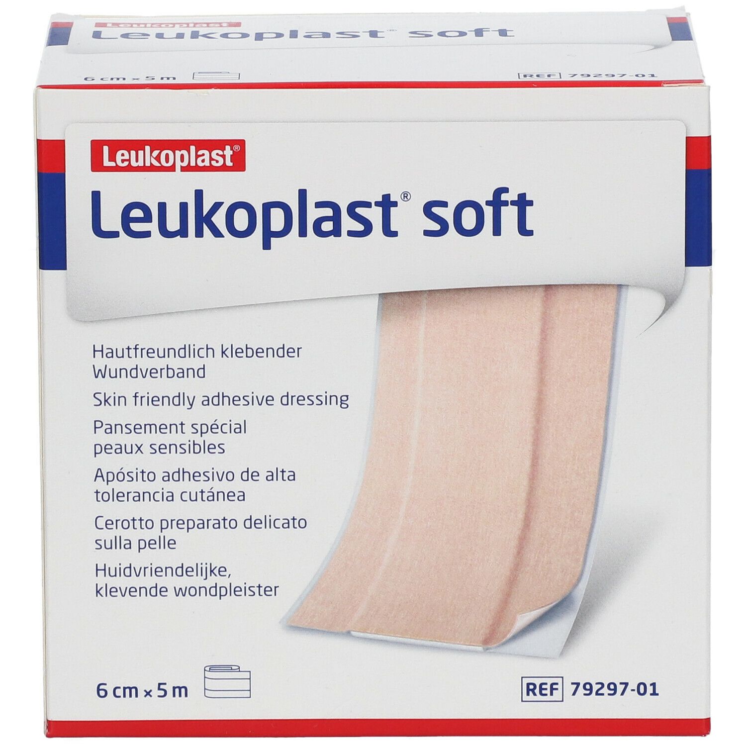 Leukoplast Soft 6 cm x 5 m