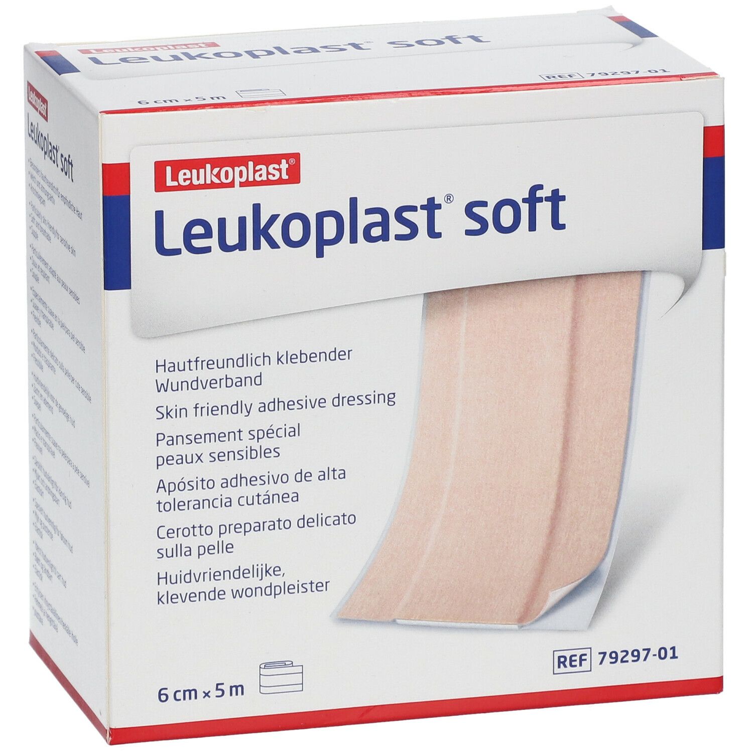 Leukoplast Soft 6 cm x 5 m