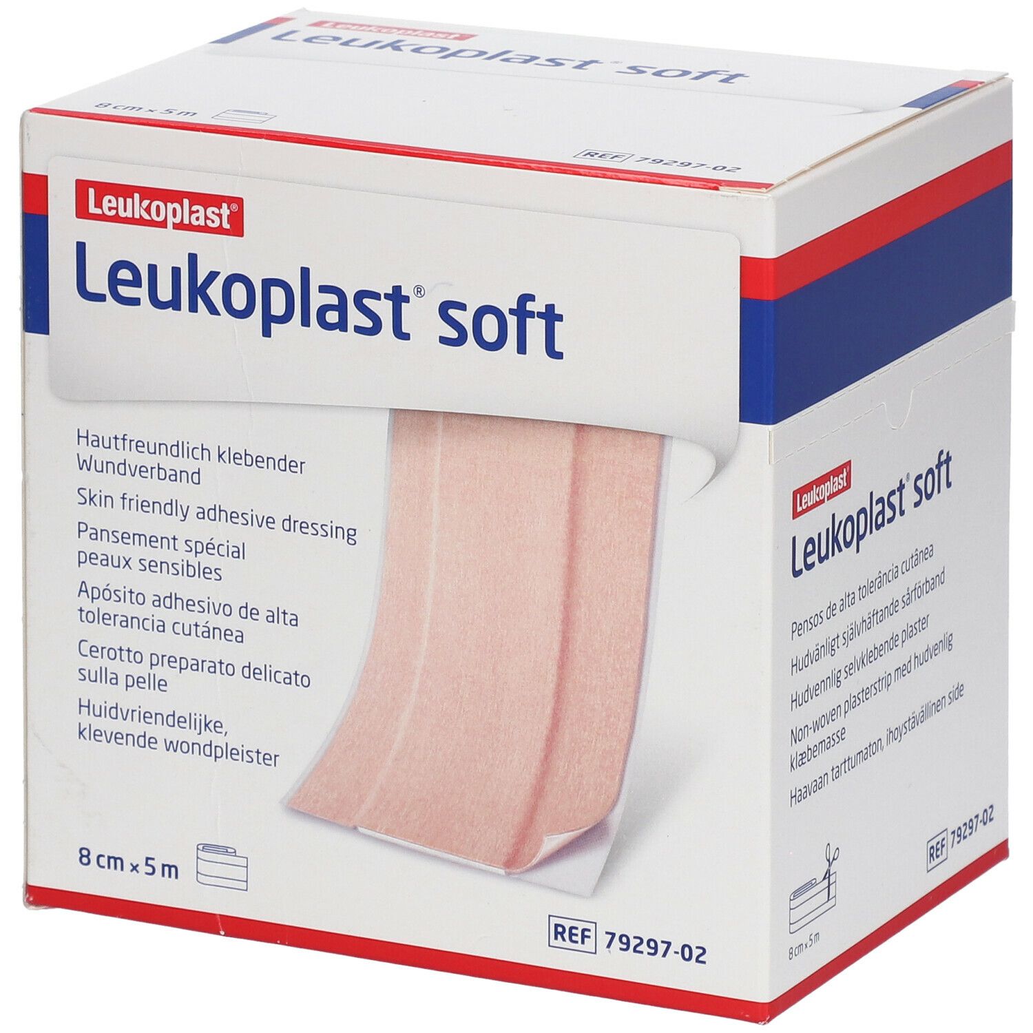 Leukoplast Soft 8 cm x 5 m