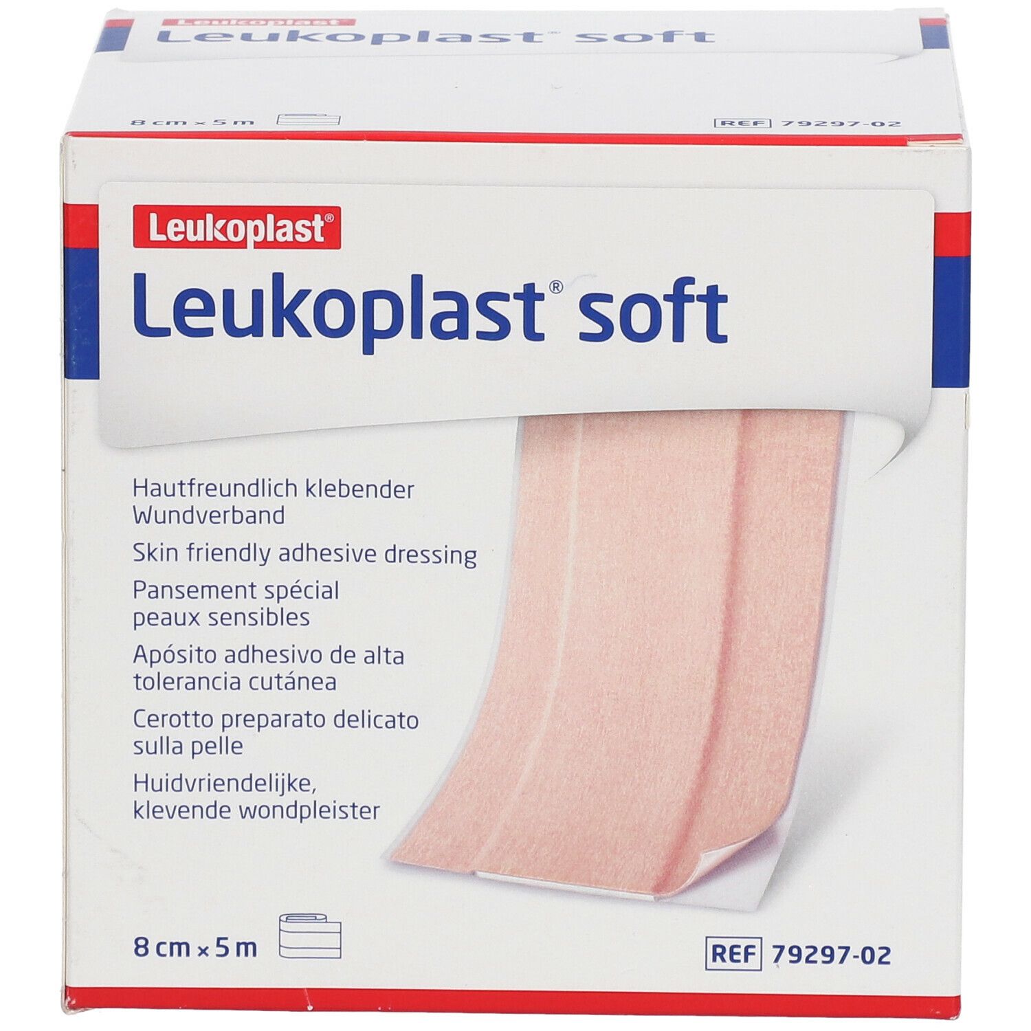 Leukoplast Soft 8 cm x 5 m
