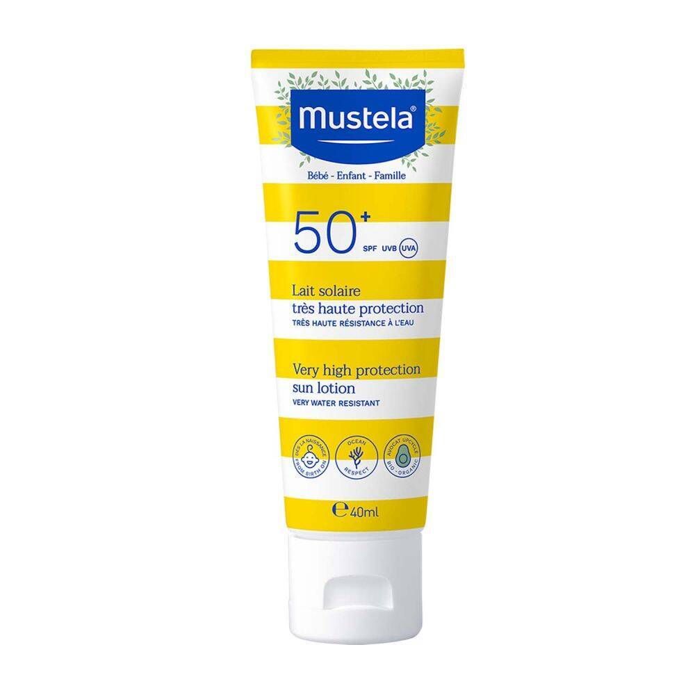 Mustela® Latte Solare Protezione Molto Alta SPF 50+