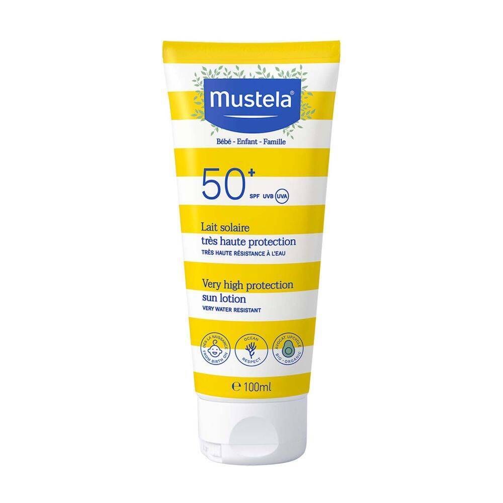 Mustela® Latte Solare Protezione Molto Alta SPF 50+