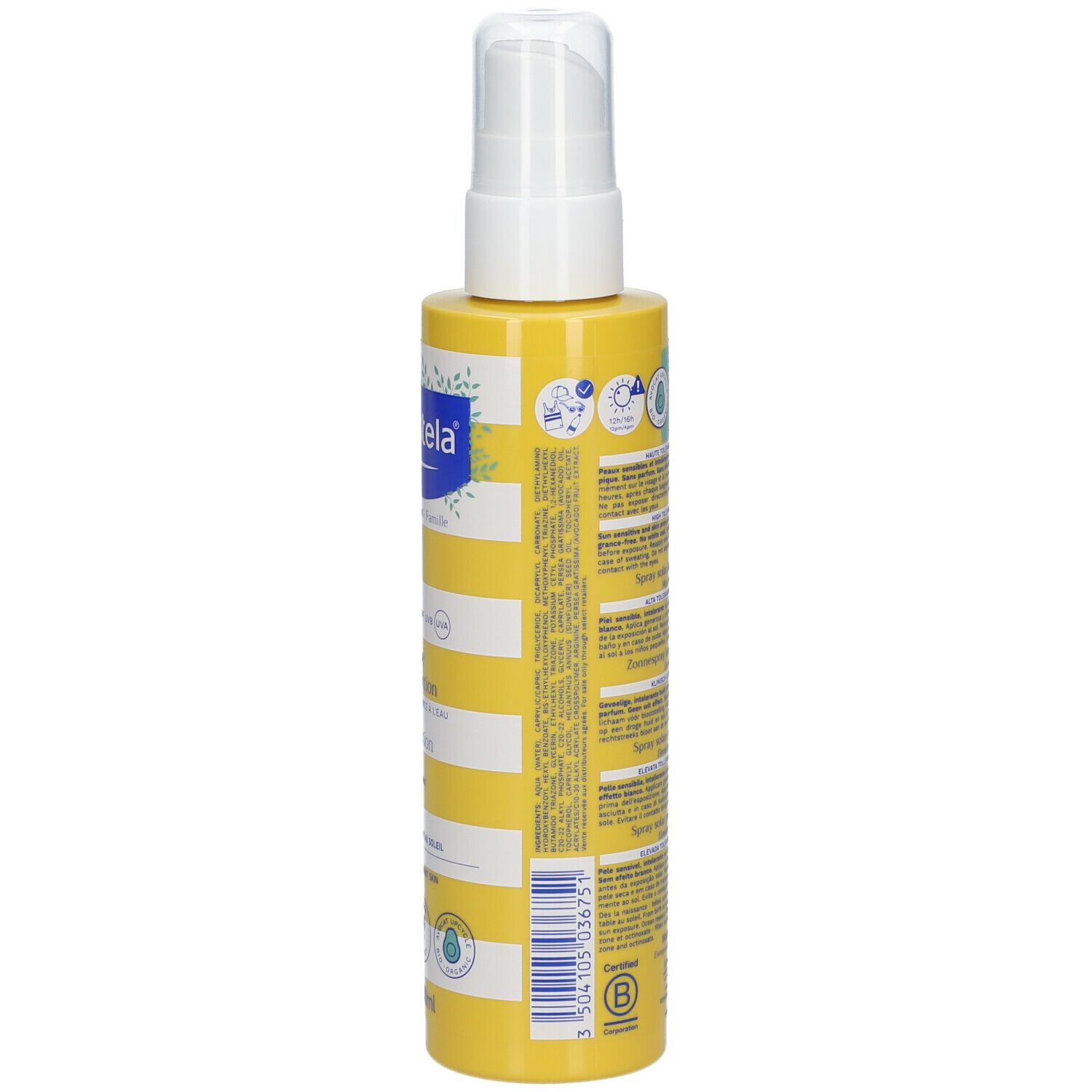Mustela® Spray Solaire Haute Protection SPF 50