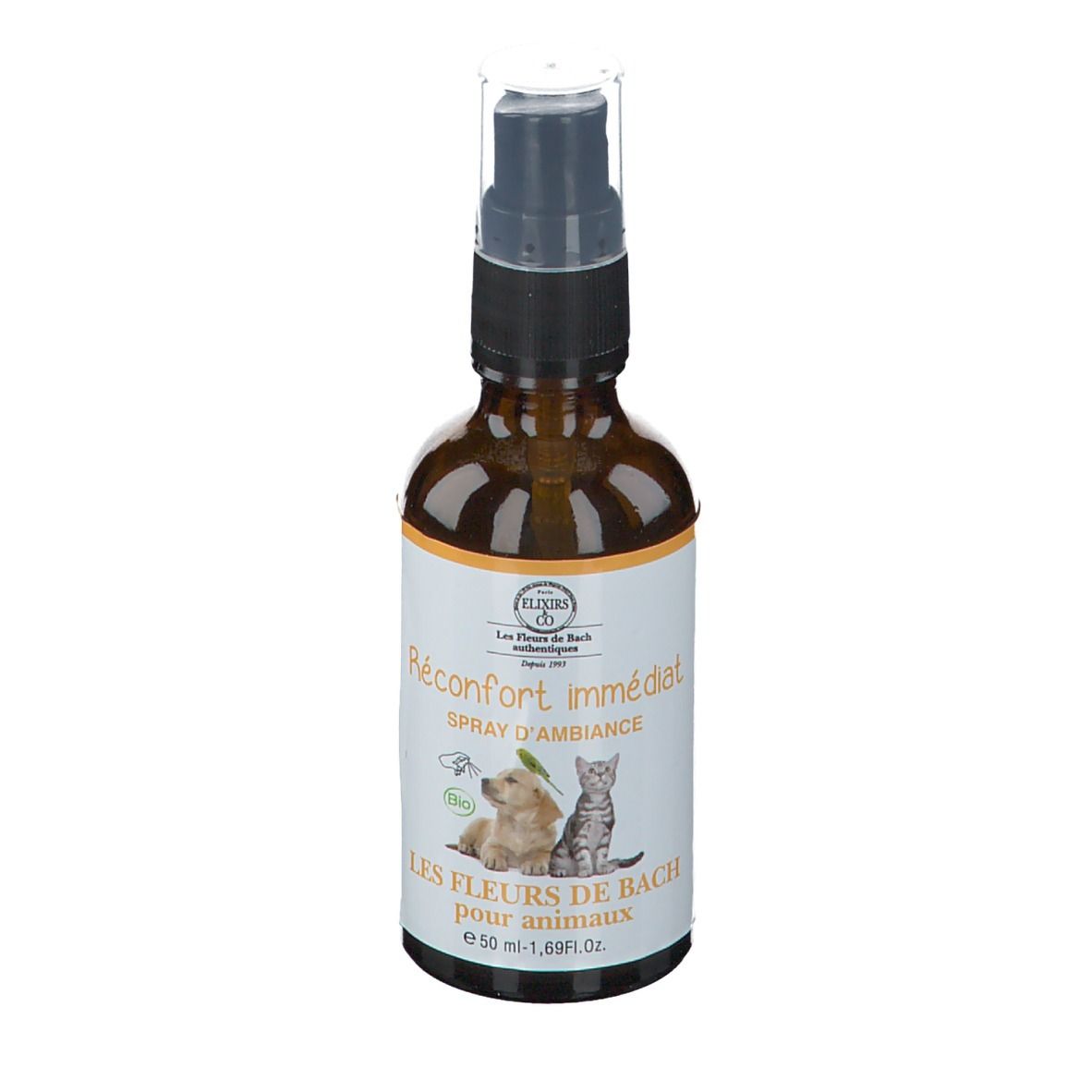 Elixirs & Co Les Fleurs de Bach Spray Comfort Immediato per Animali