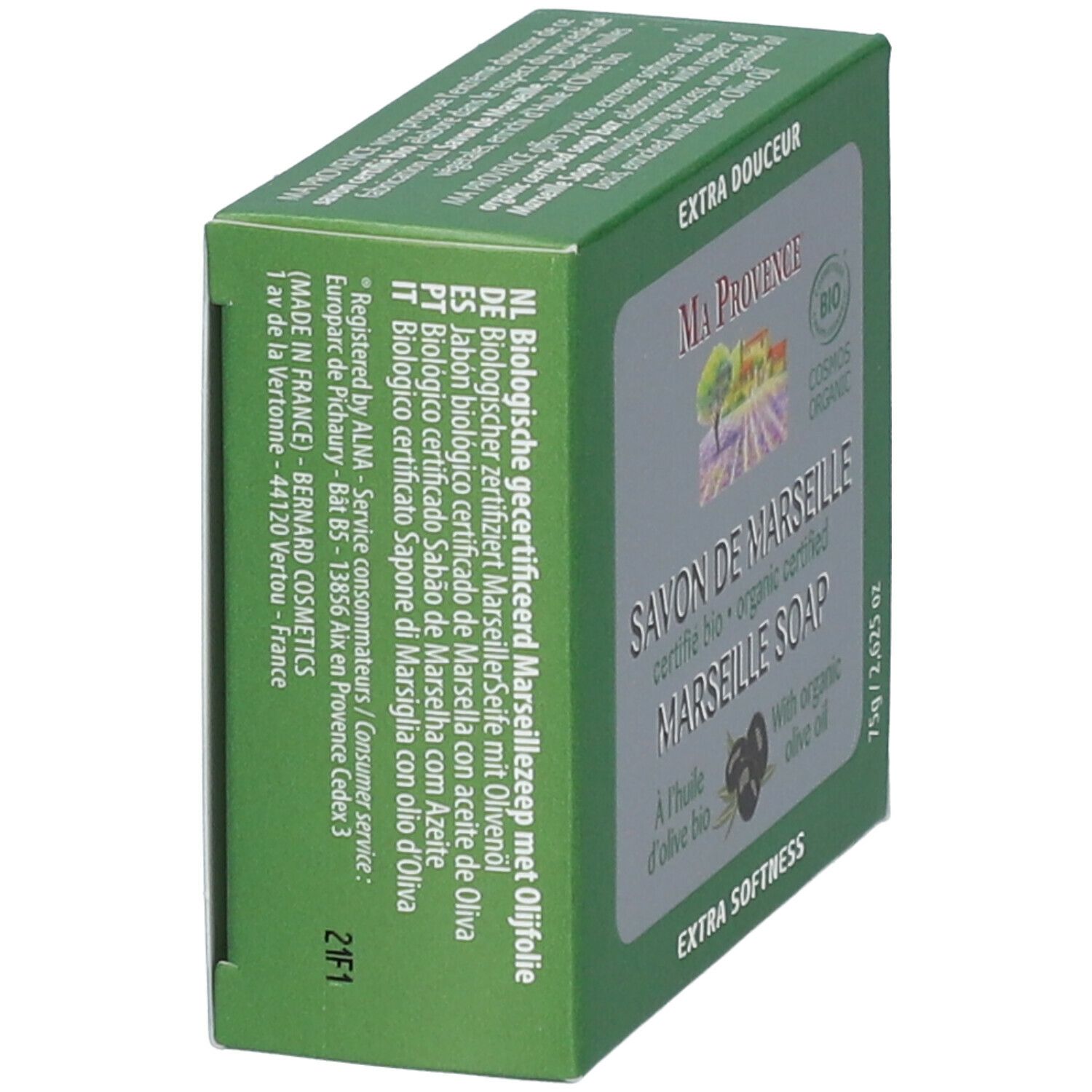 MA PROVENCE® Savon de Marseille à l'Huile d'Olive Bio