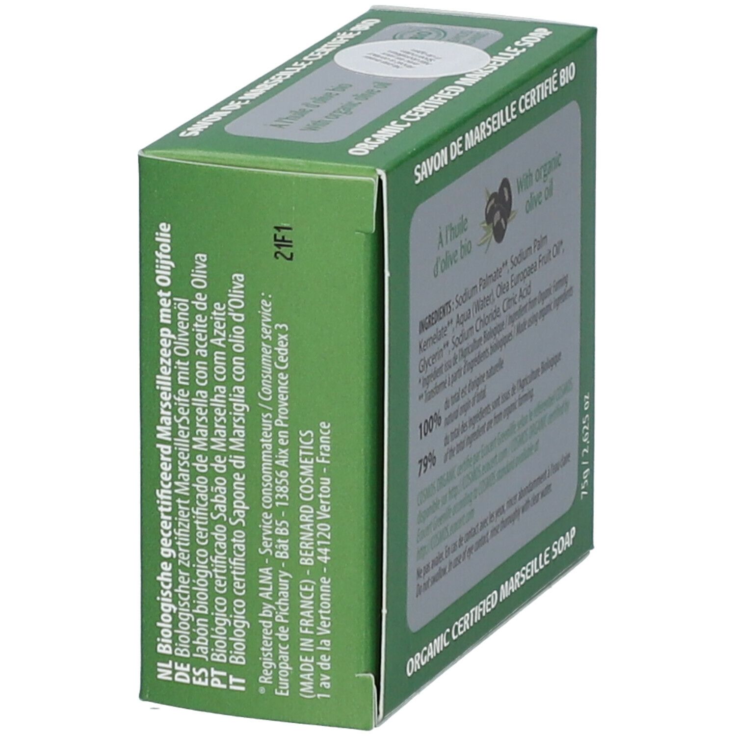 MA PROVENCE® Savon de Marseille à l'Huile d'Olive Bio
