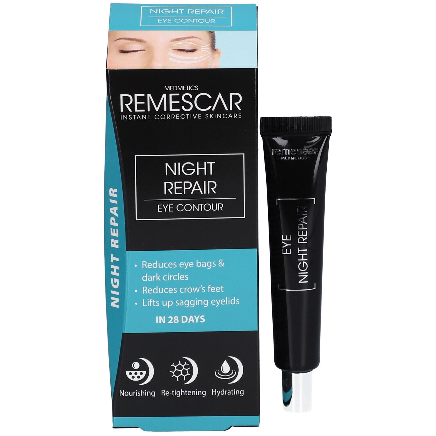 Confezione con istruzioni e ingredienti. Contiene testo e loghi.