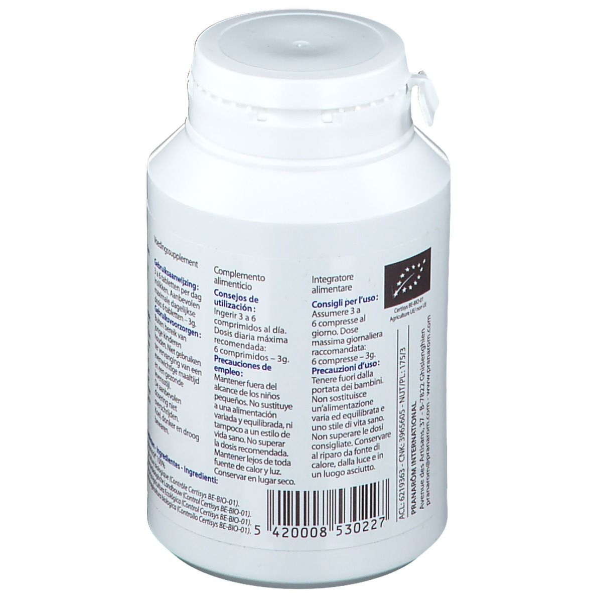 Pranarom Chlorella 500 mg