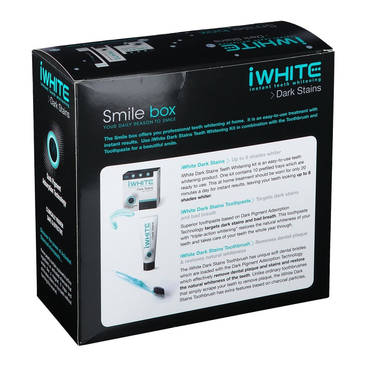 iWhite Dark Stains Kit Scharimento