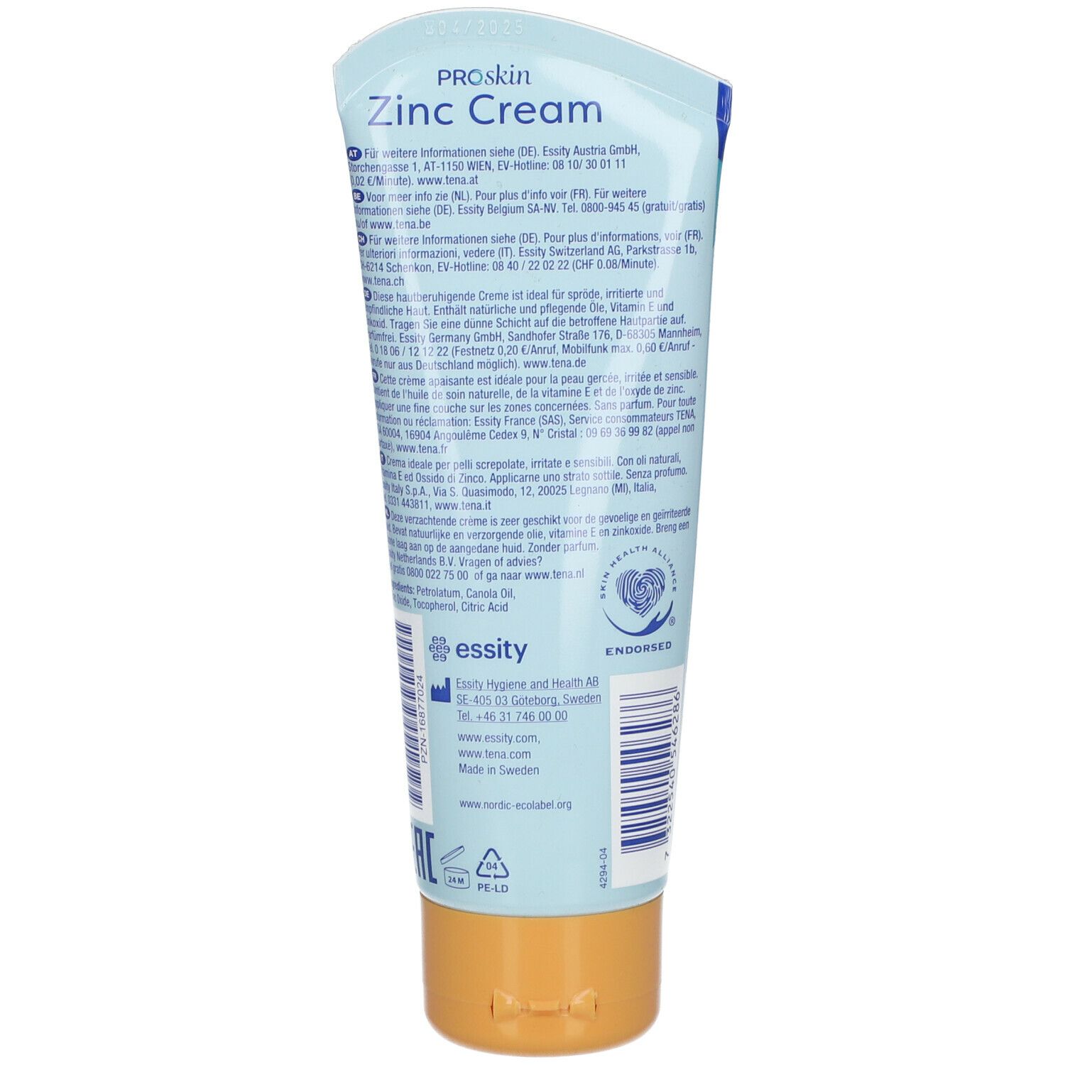 TENA® Zinc Cream 100 ml Redcare