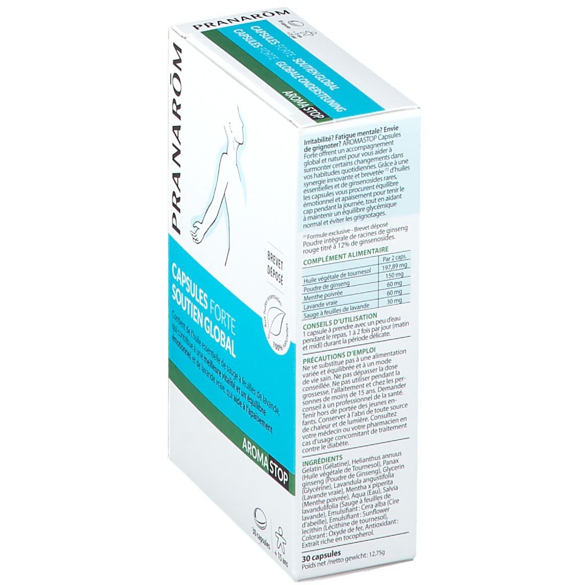 Pranarôm Aromastop Capsules Forte Global Support