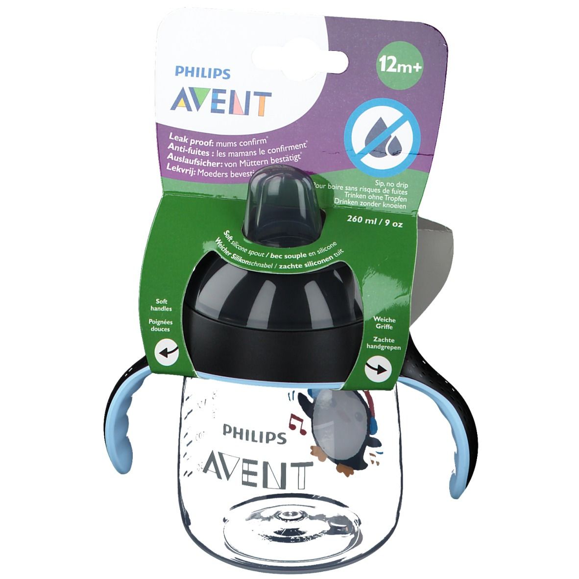 PHILIPS AVENT Tazza con beccuccio 12 mesi (260 ml)