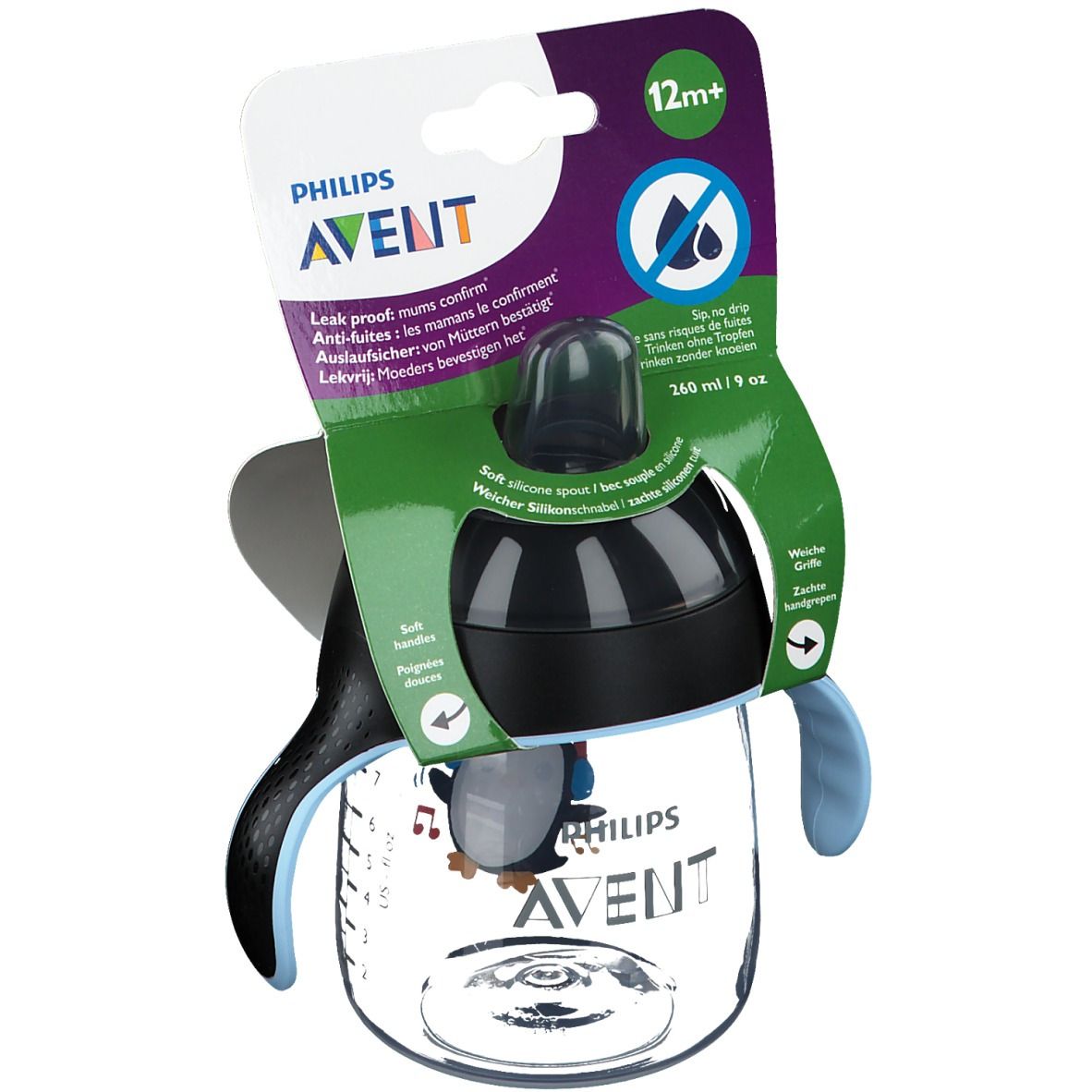 PHILIPS AVENT Tazza con beccuccio 12 mesi (260 ml)