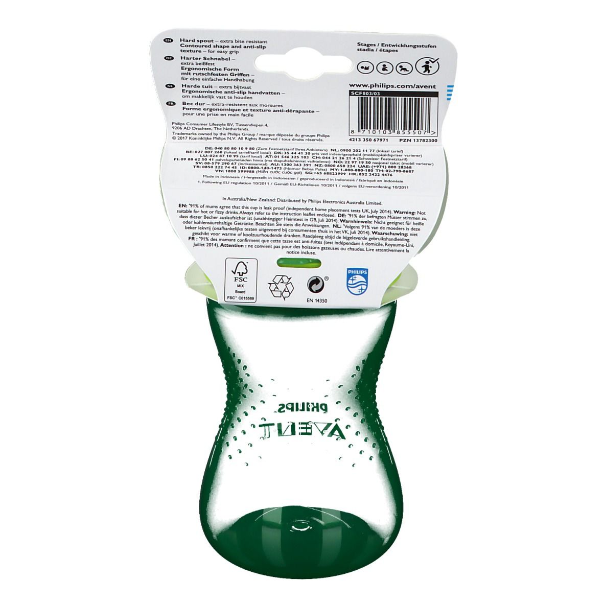 Philips Avent Tazza con Beccuccio Rigido, dai 12 mesi (300 ml)