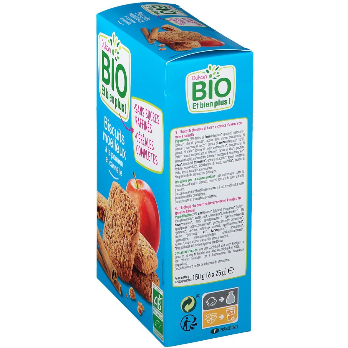 DUKAN Bio Biscuits Moelleux