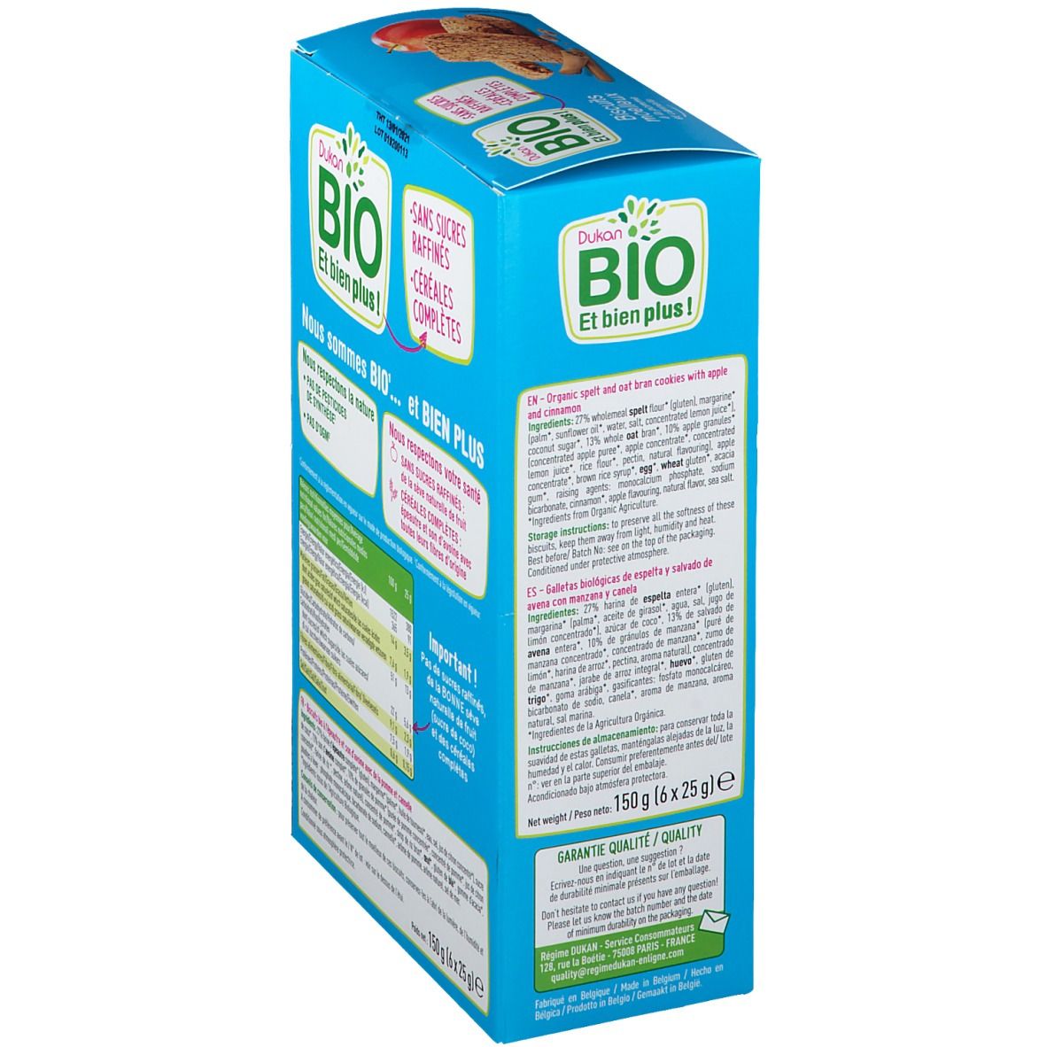 DUKAN Bio Biscuits Moelleux