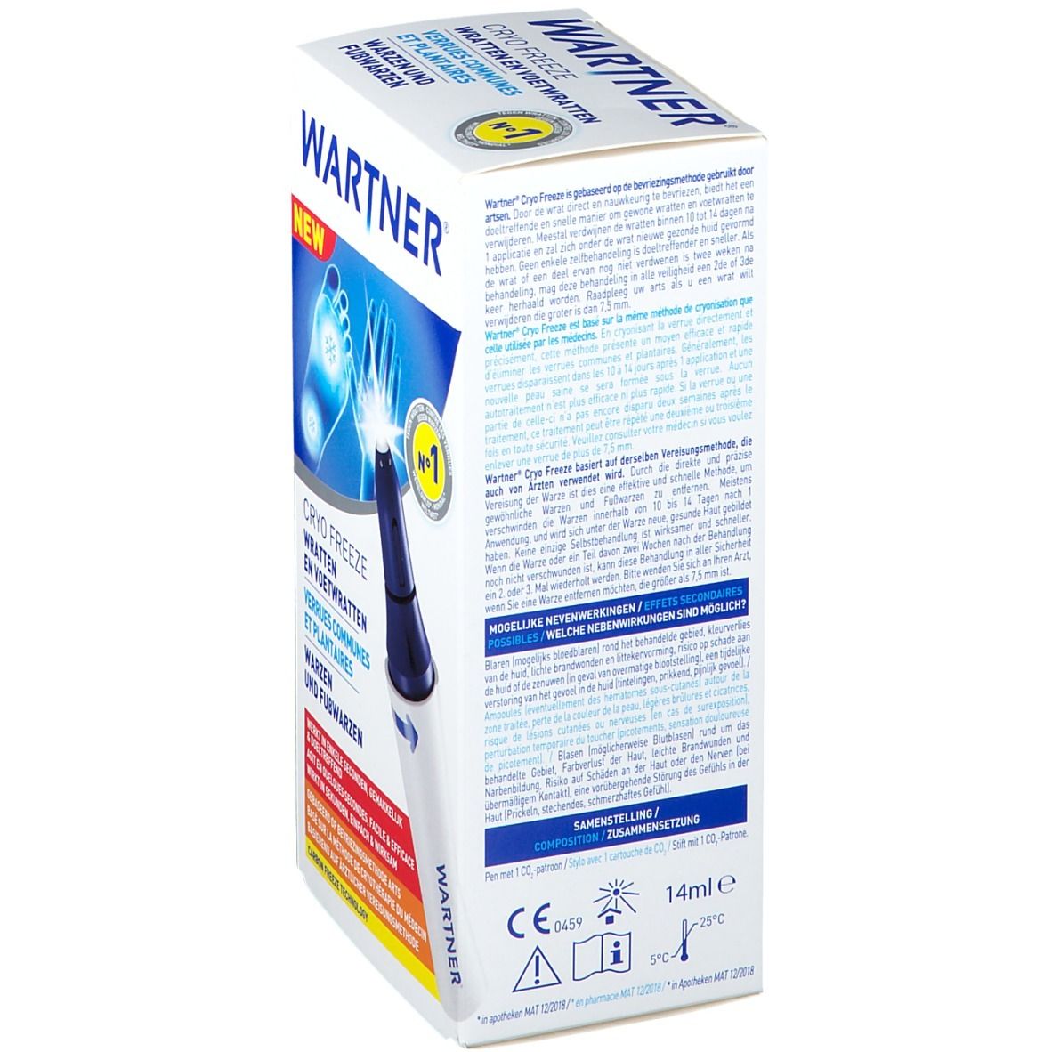 WARTNER® Cryo Freeze Verruche