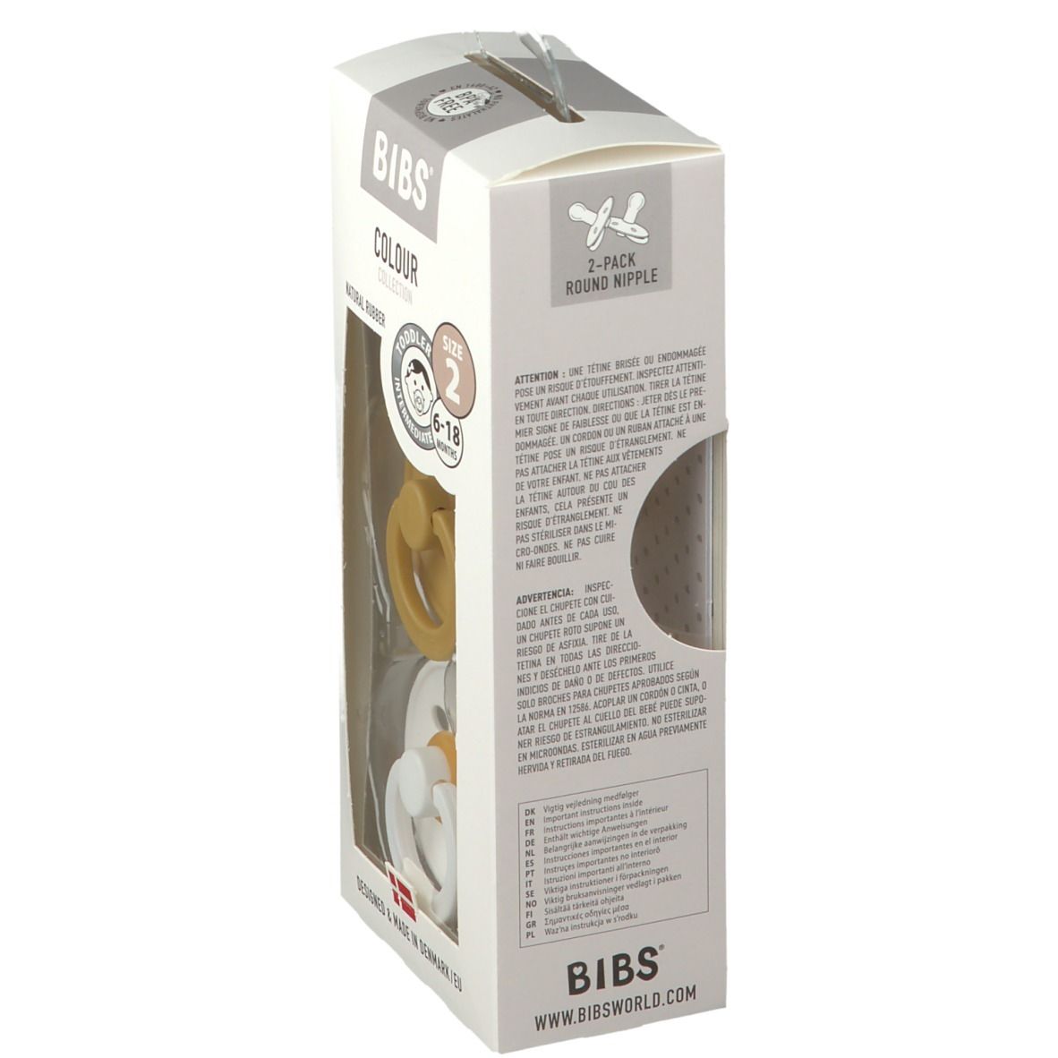 Senape BIBS® BIBS COLOUR 6 - 18 mesi Taglia 2