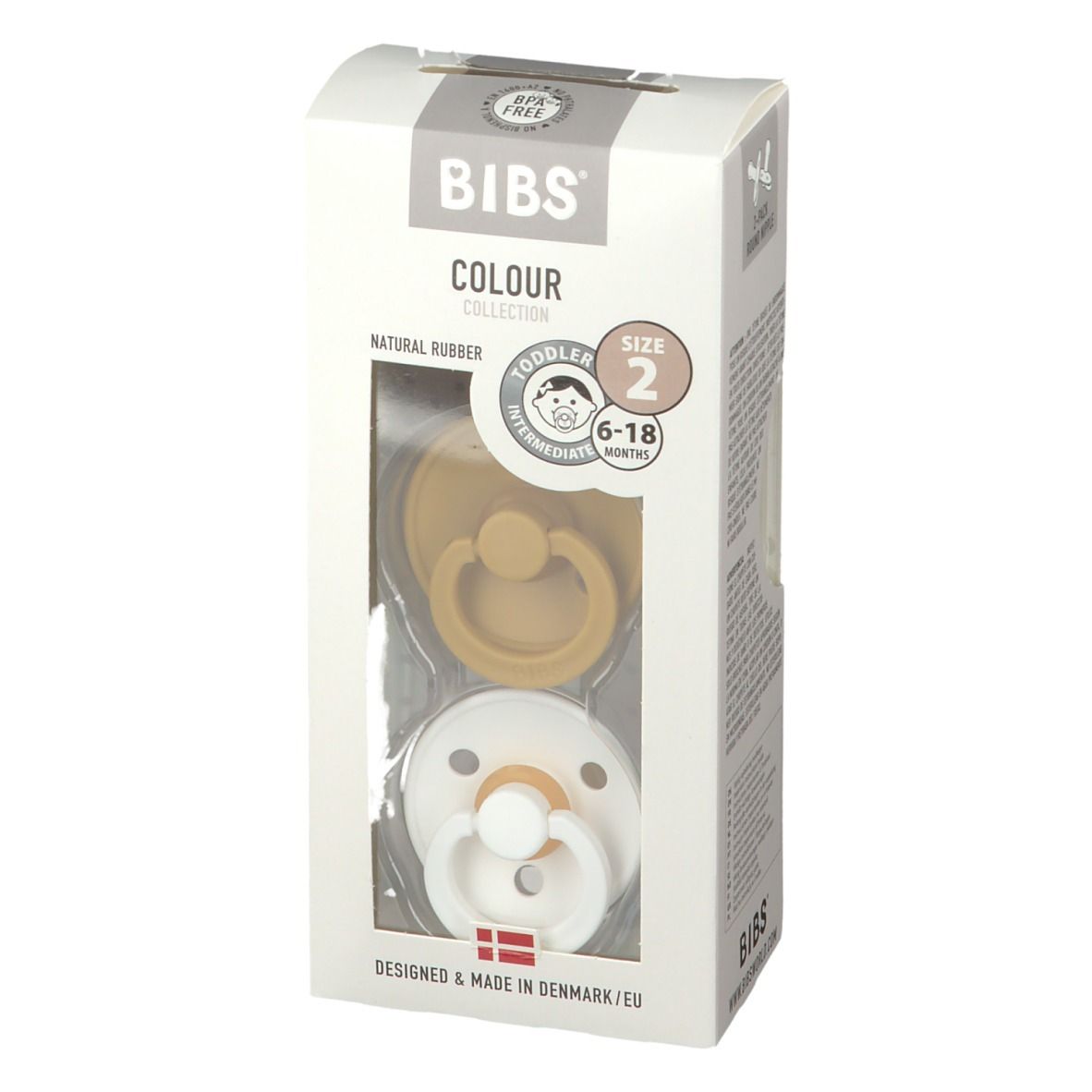 Senape BIBS® BIBS COLOUR 6 - 18 mesi Taglia 2