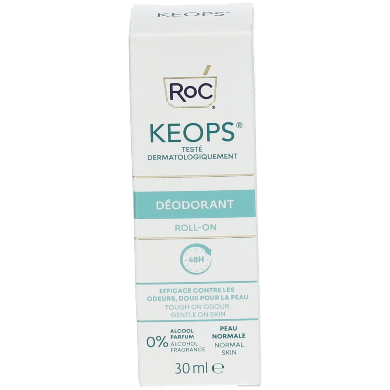 ROC KEOPS Deodorante Roll-On Pelle Normale