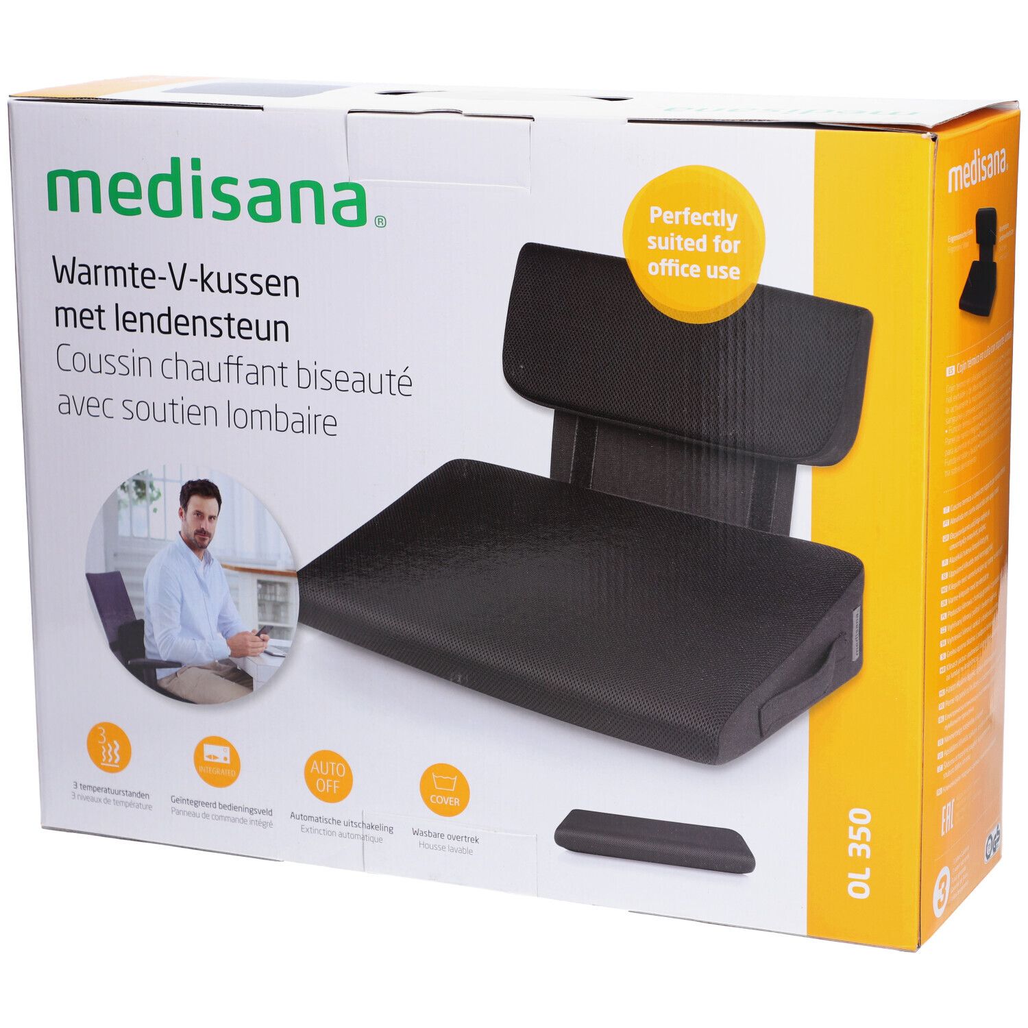Medisana OL 350 termocuscino elettrico 26,6 x 25,2 cm