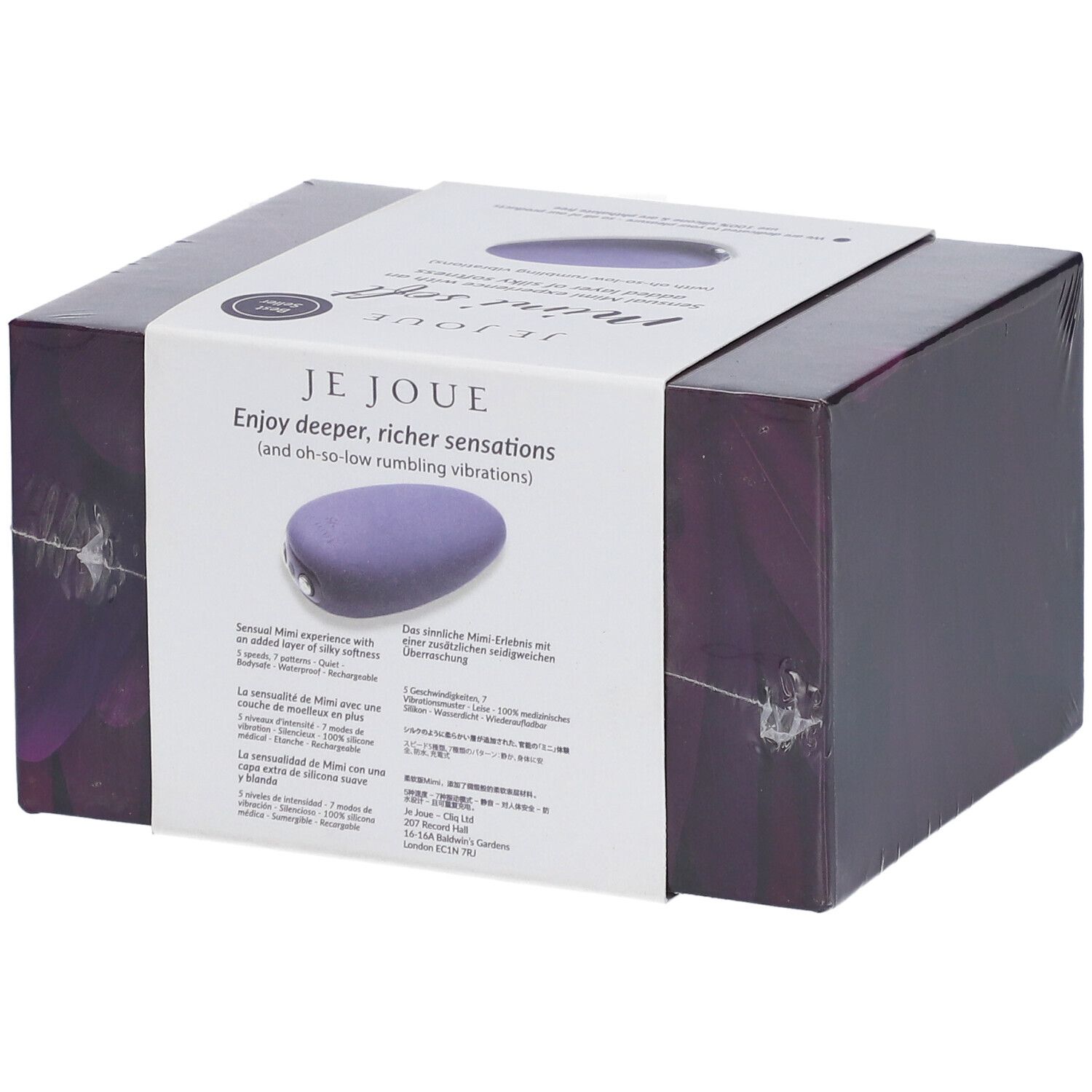 Confezione Je Joue Mimi soft. Stimolatore viola.
