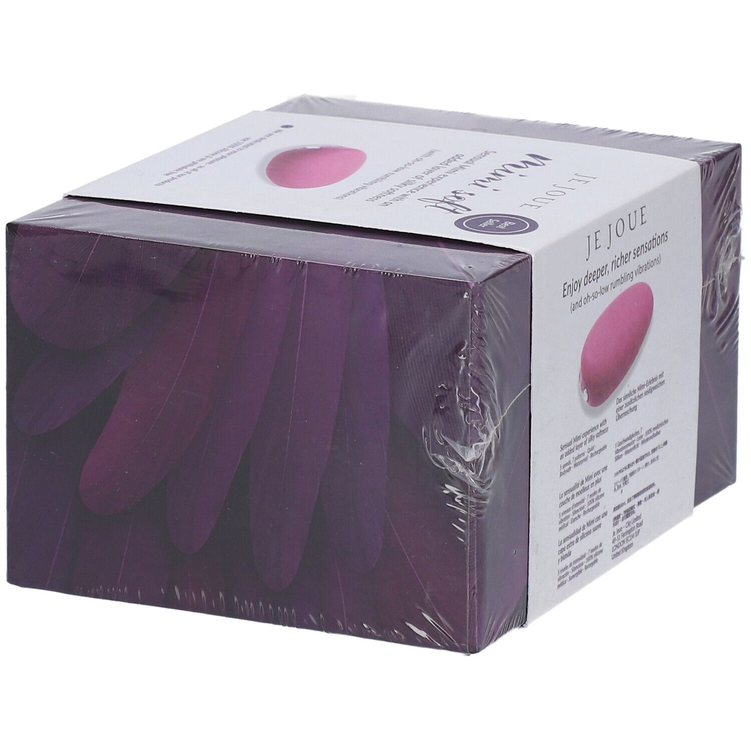 Confezione Je Joue Mimi soft. Stimolatore rosa raffigurato.