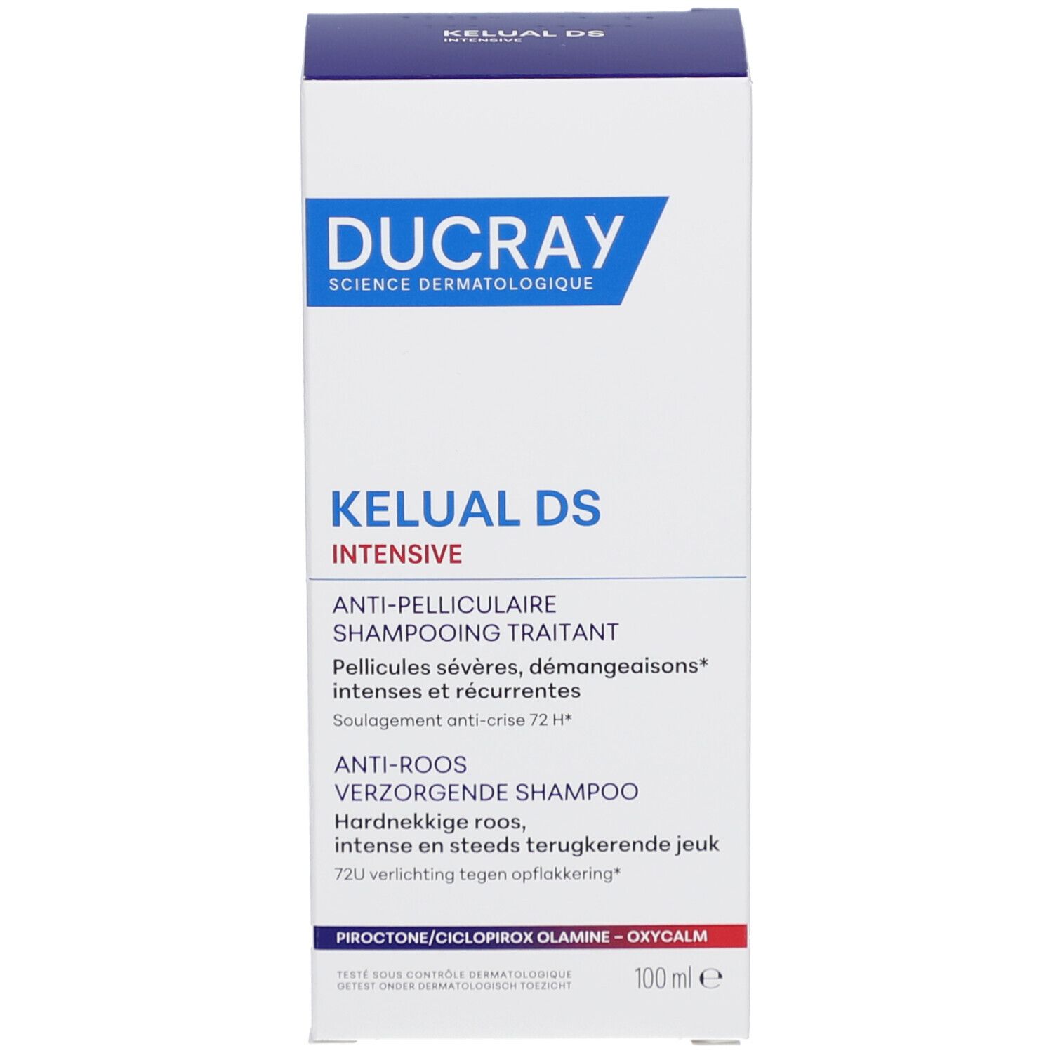Ducray Kelual DS Shampoo trattante intensivo antiforfora. 100 ml.