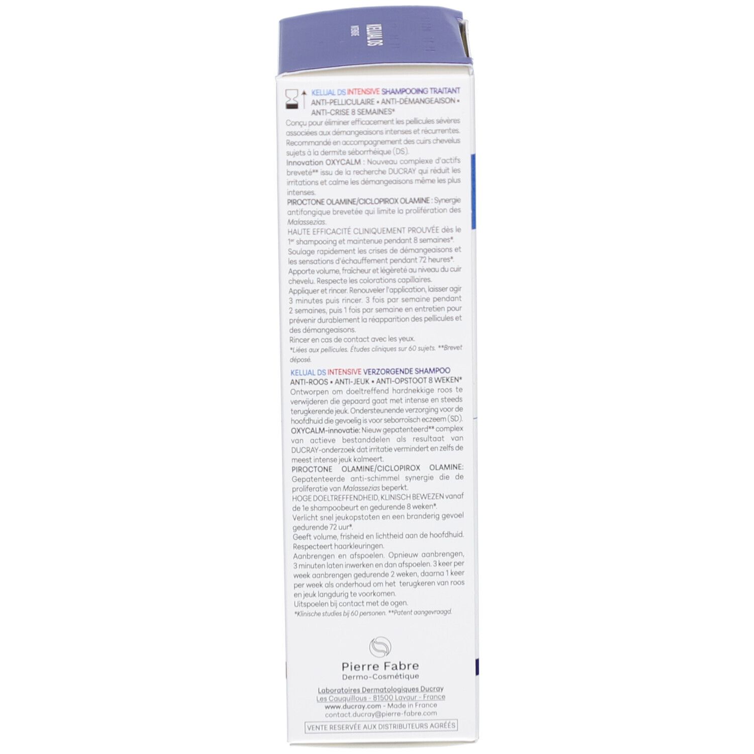 Confezione di uno shampoo trattante intensivo anti-forfora e anti-prurito.