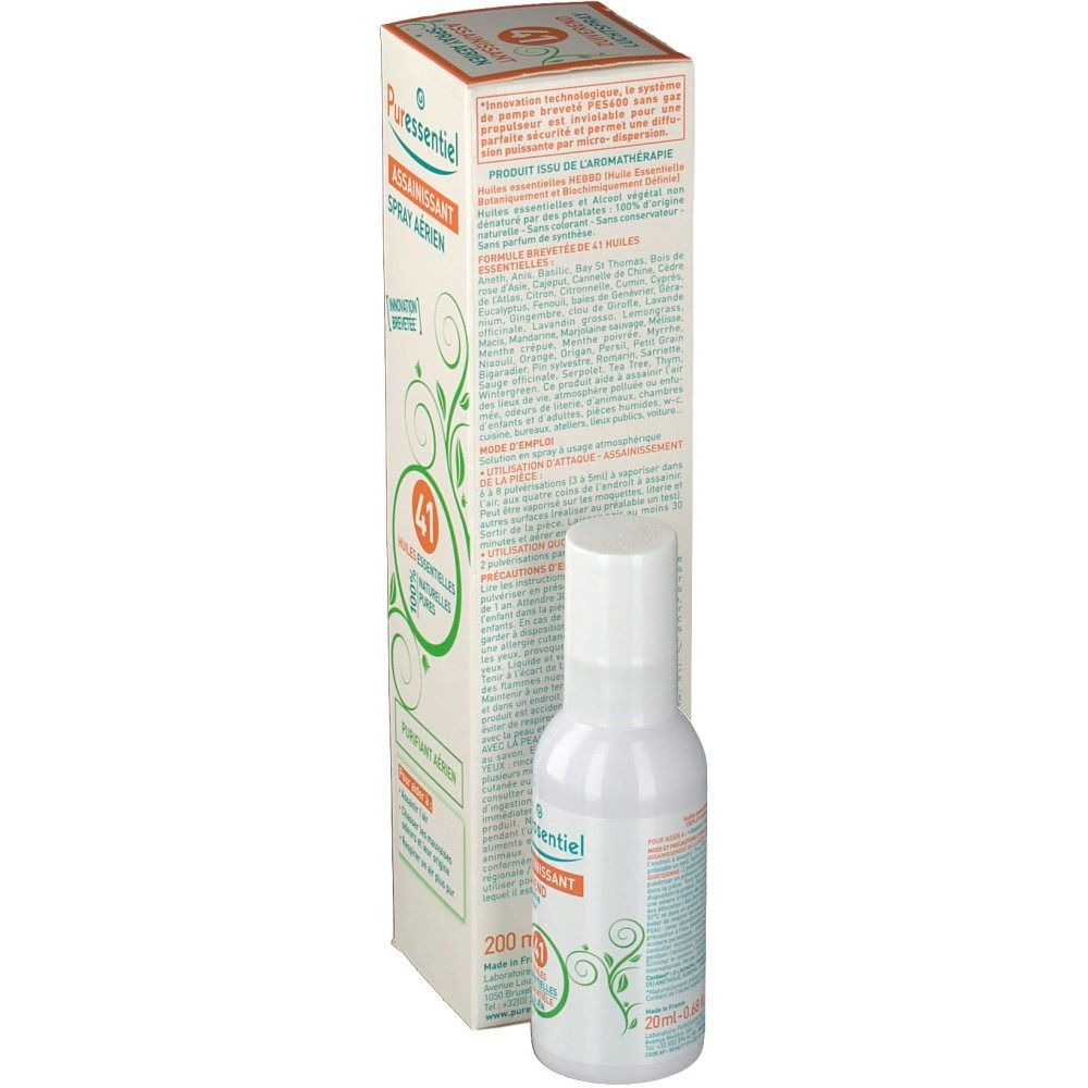 Puressentiel Spray Purificatore D'Aria + Mini Spray Purificatore D'Aria Spray GRATIS
