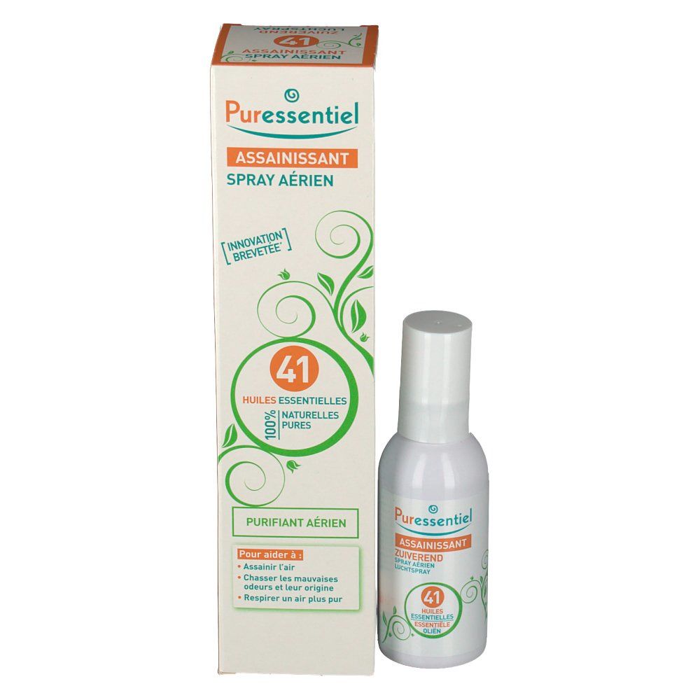 Puressentiel Spray Purificatore D'Aria + Mini Spray Purificatore D'Aria Spray GRATIS
