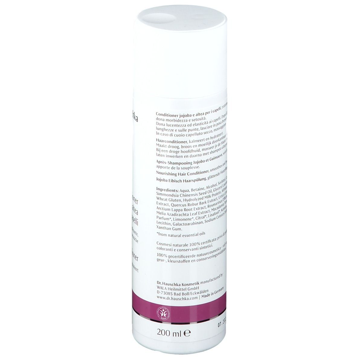 Dr. Hauschka Conditioner Jojoba e Altea per i Capelli
