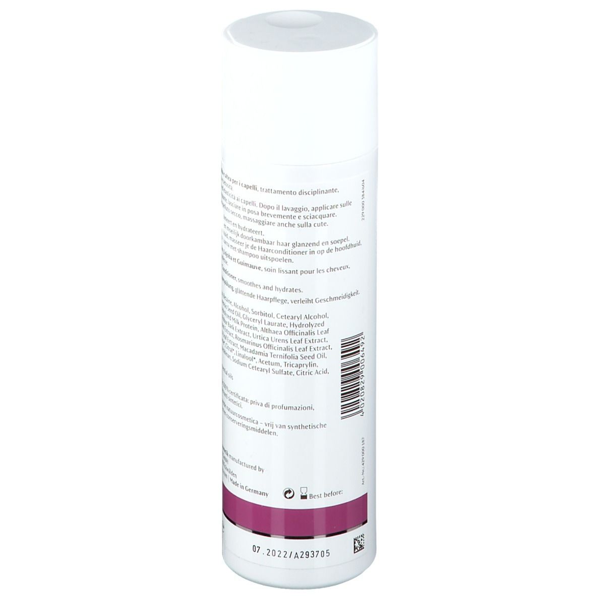 Dr. Hauschka Conditioner Jojoba e Altea per i Capelli