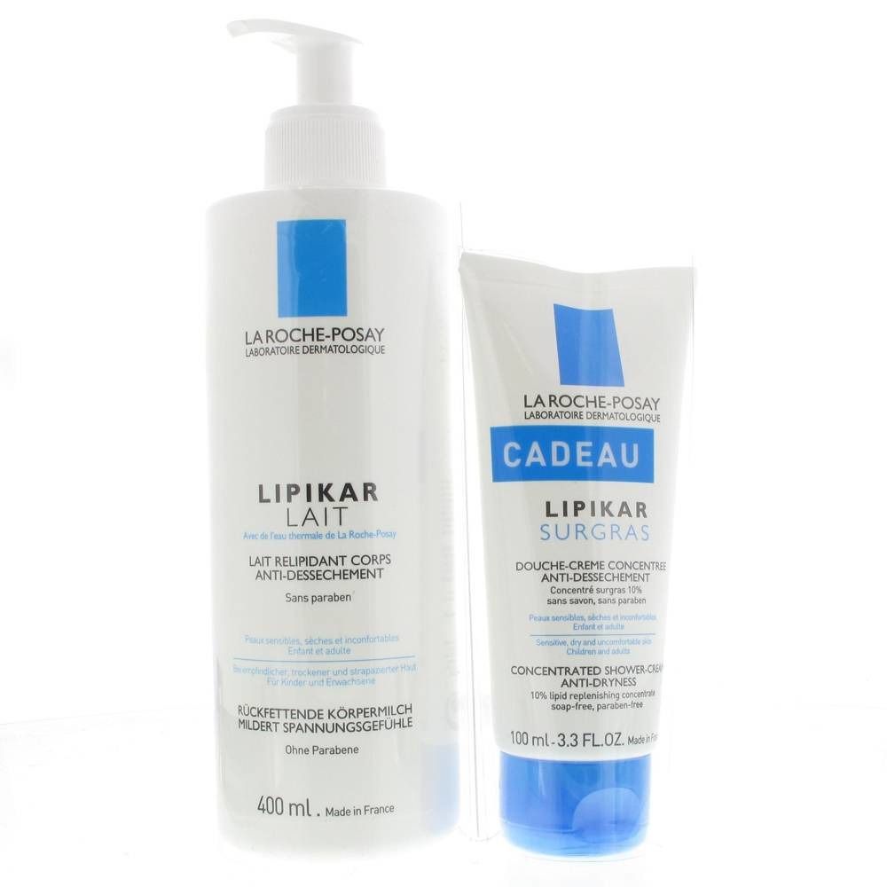 La Roche Posay Lipikar Emolliente + Gratis Lipikar Surgras