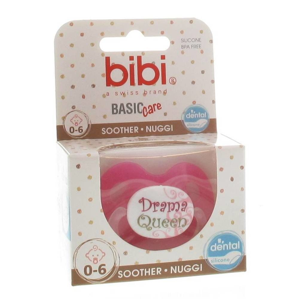 Bibi Pacifier Drama Queen 0-6 Maand