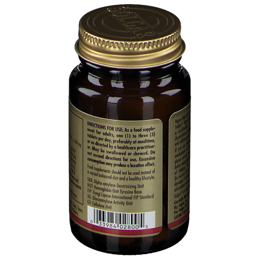 SOLGAR® Vegan Digestive Enzymes 50 pz - Redcare