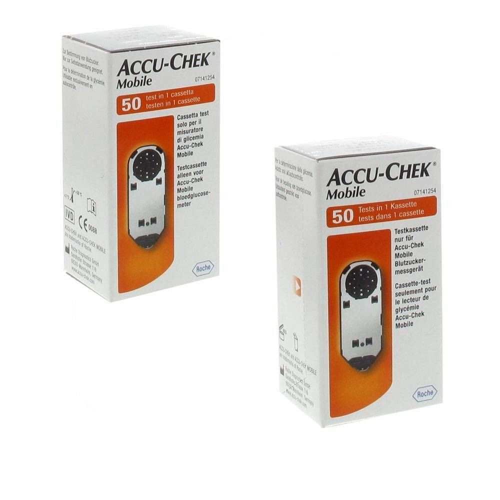 Accu-Chek®  Mobile Test in 1 Cassetta, Duopack