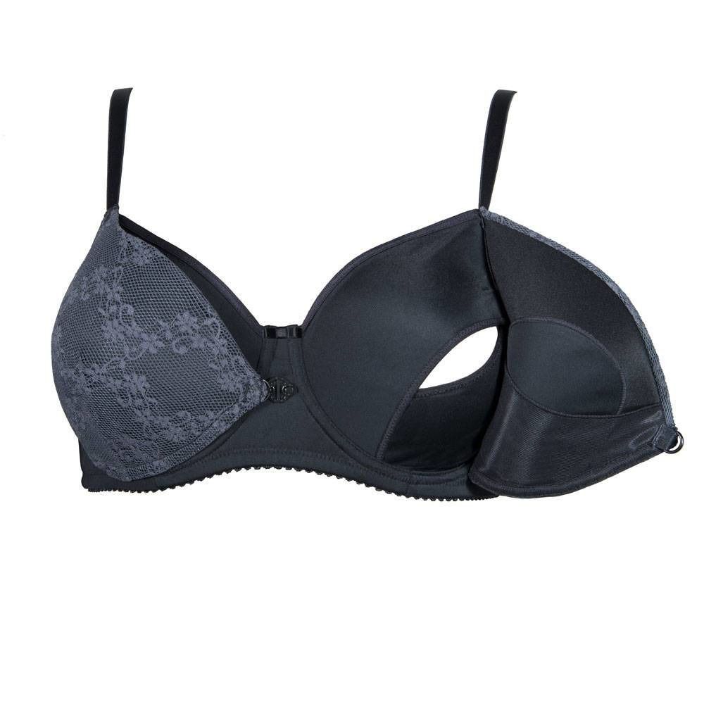 Mammae Mystery Grey Glamour Reggiseno Allattamento F85 EU / F100 FR