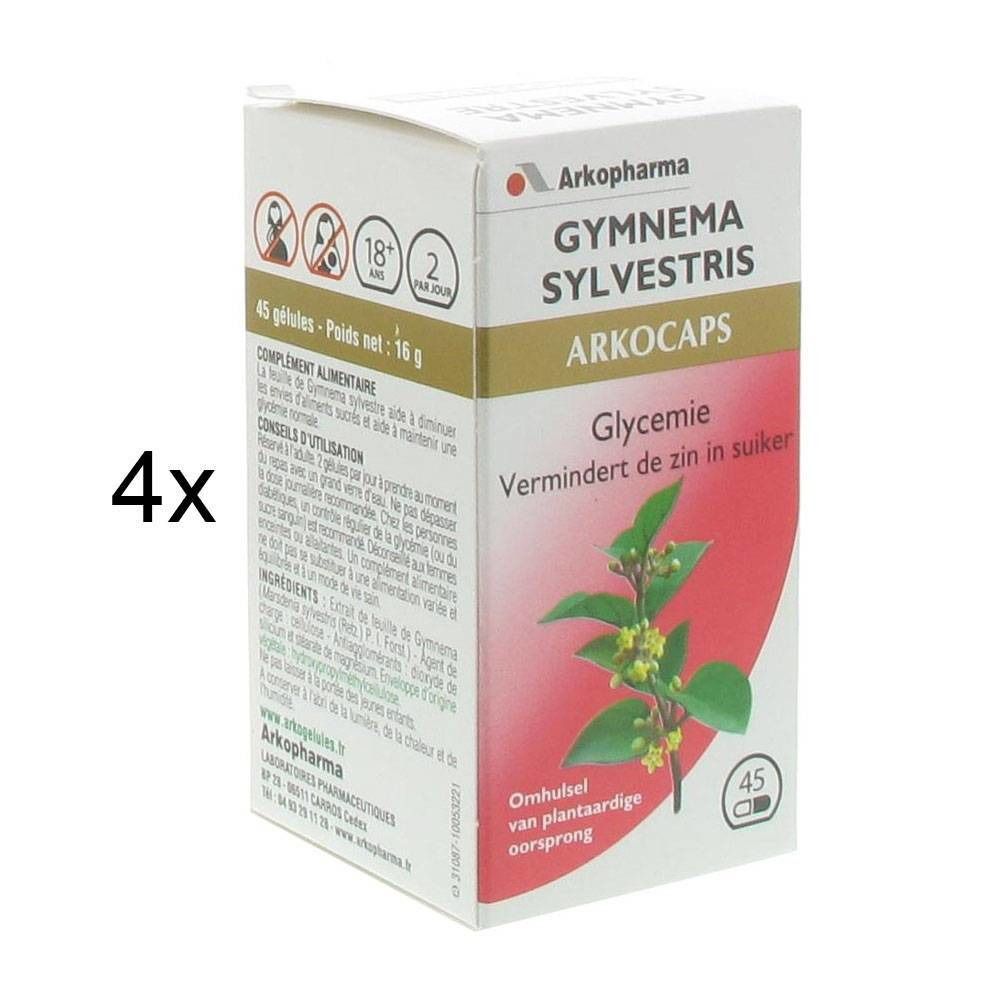 Arkocaps Gymnema 3 + 1 GRATIS