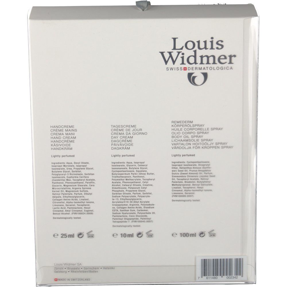 Louis Widmer Remederm Box Regalo