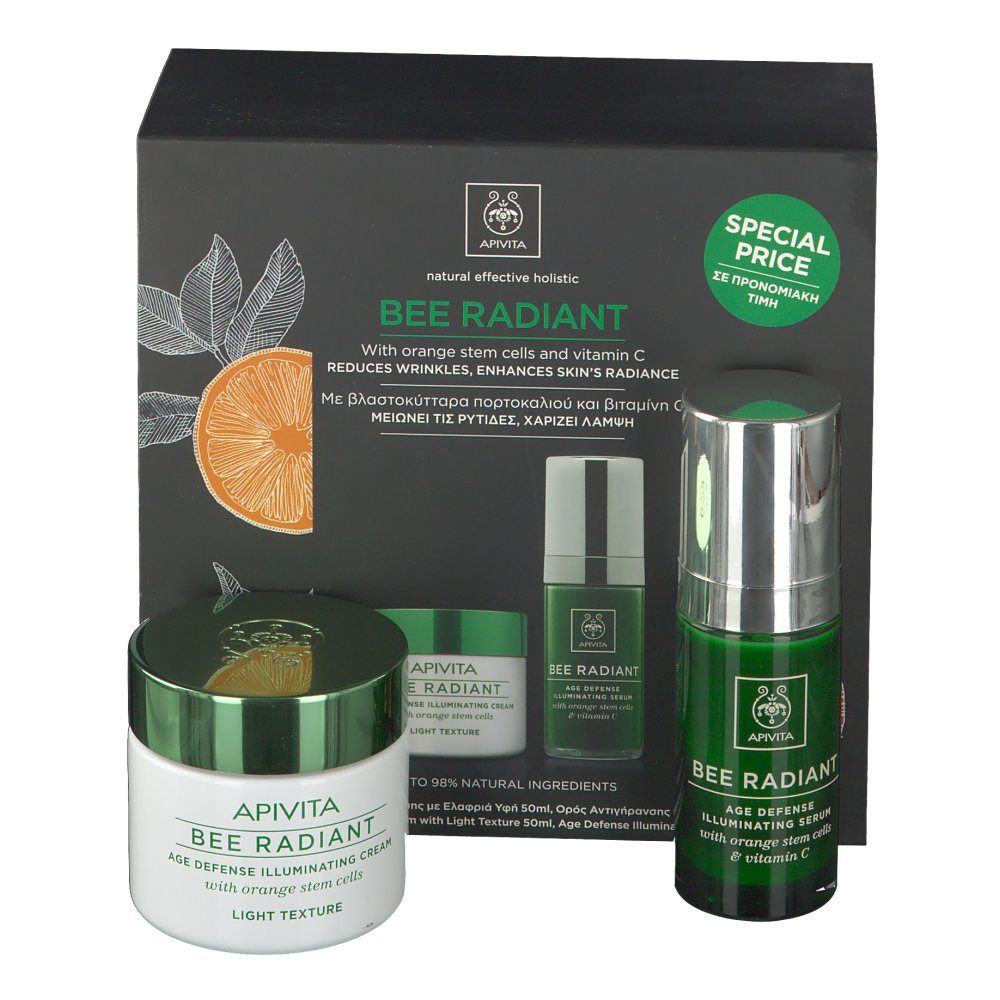 Apivita Bee Radiant Cofanetto - Consistenza Leggera