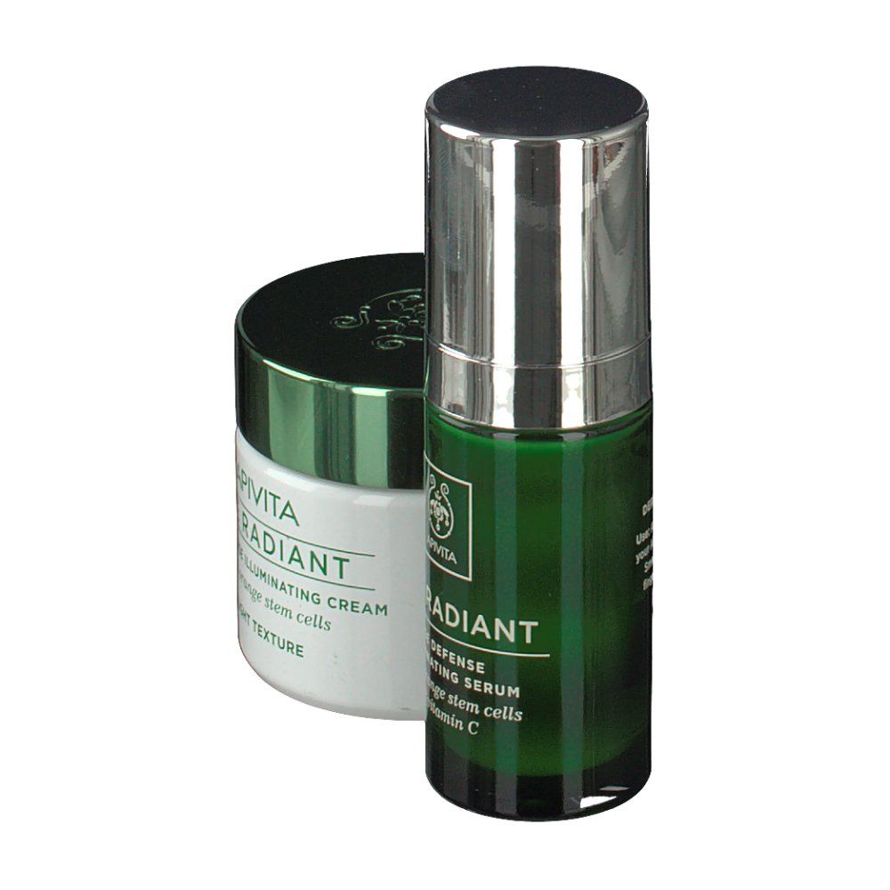 Apivita Bee Radiante Crema Tessitura Leggera + Bee Radiante Siero A -50%