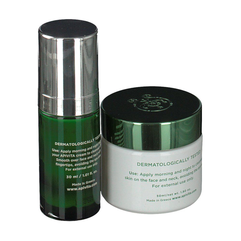 Apivita Bee Radiante Crema Tessitura Leggera + Bee Radiante Siero A -50%