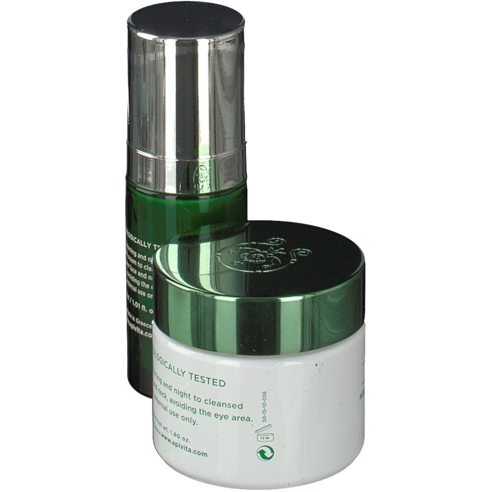 Apivita Bee Radiante Crema Tessitura Leggera + Bee Radiante Siero A -50%