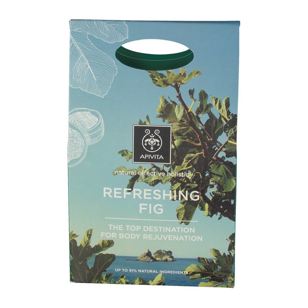 Apivita Gift Box Refreshing Fig