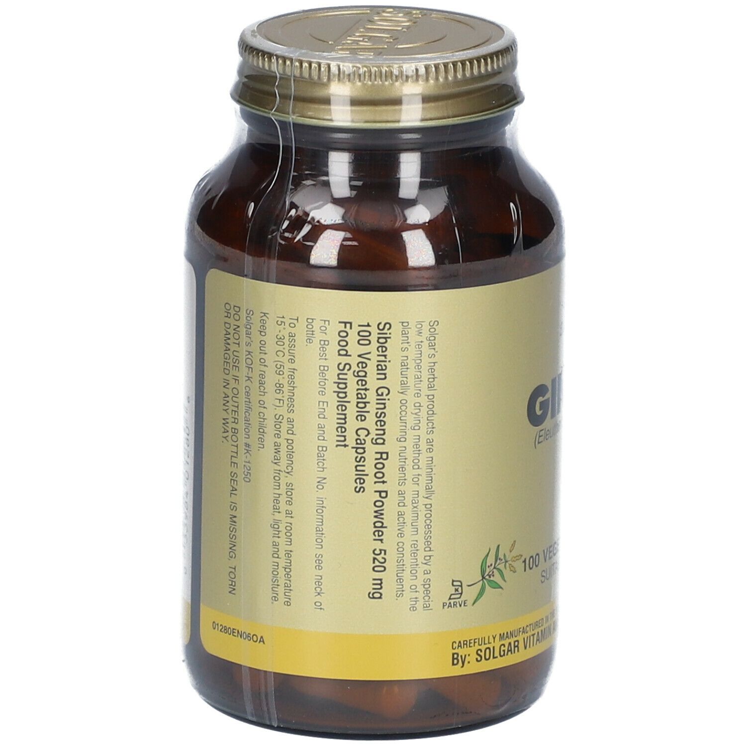 SOLGAR® Ginseng Siberian 520mg