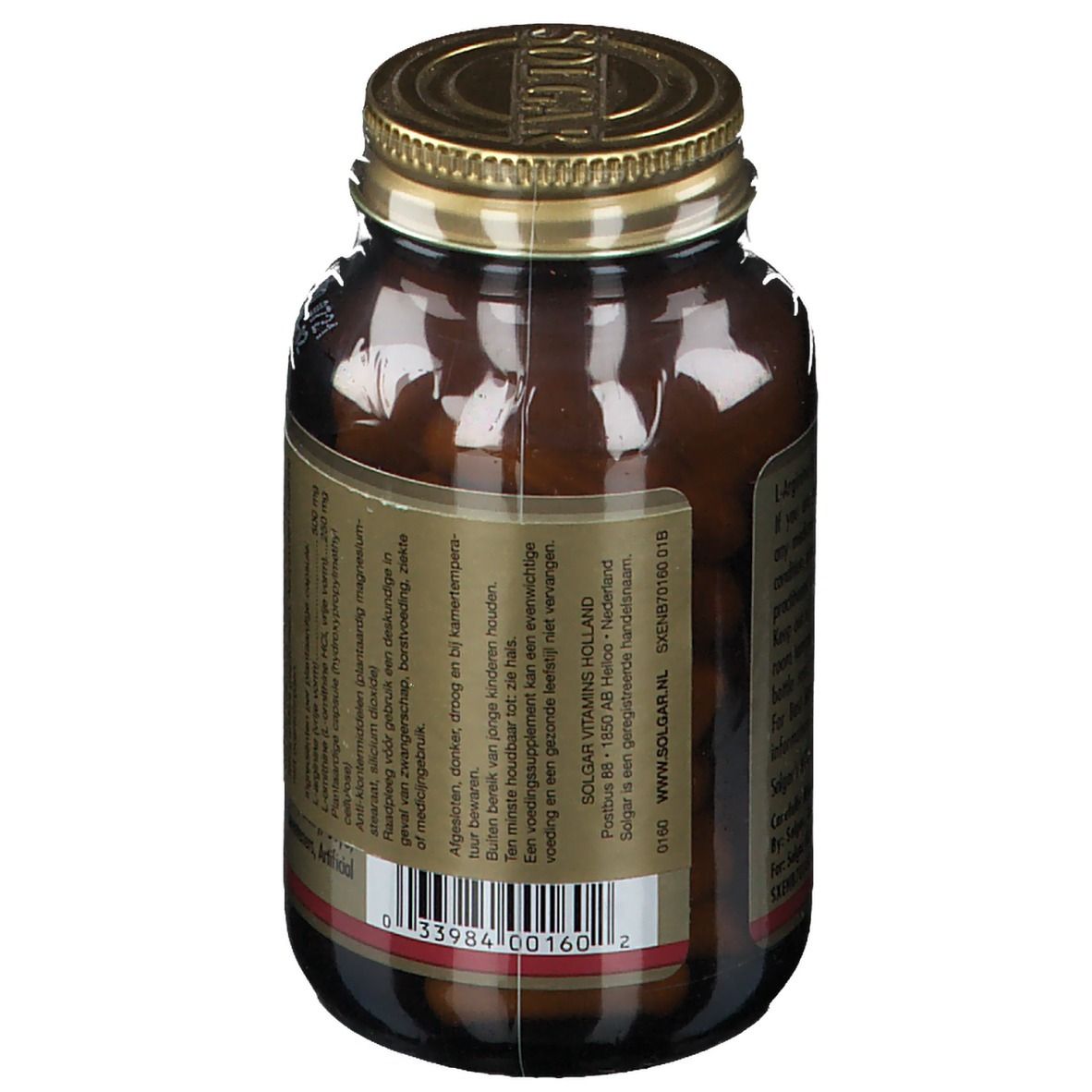 SOLGAR® L-Arganine/L-Orthinine 500/250 mg