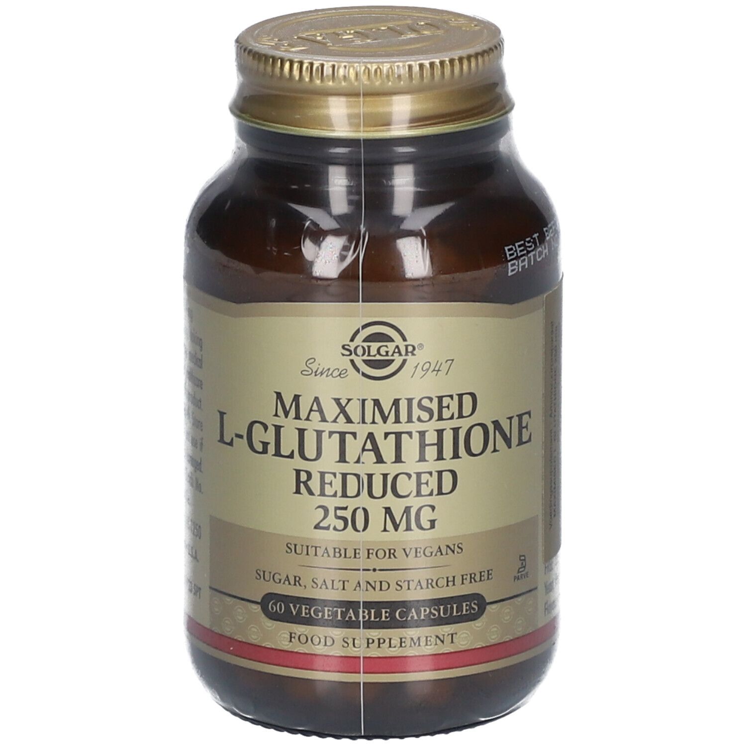 SOLGAR® Maximised L-Glutathione 250 mg