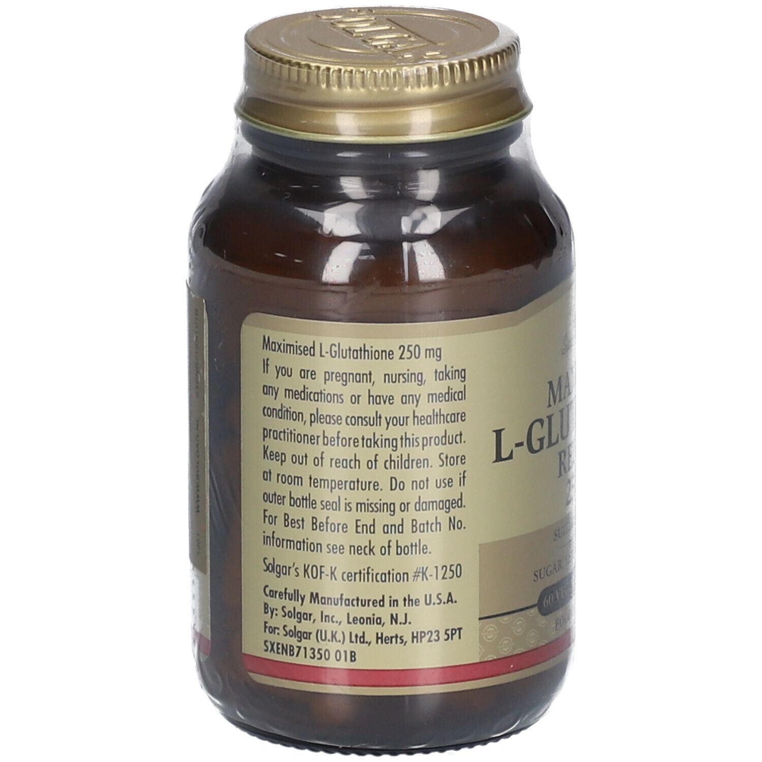 SOLGAR® Maximised L-Glutathione 250 mg